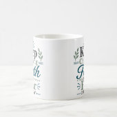 Mug Citation Chrétienne : Continuez à Choisir la Foi P (Centre)