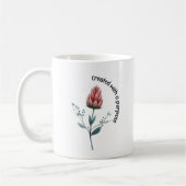 Mug Citation chrétienne de Boho Flower (Gauche)