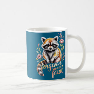 Mug Citation chrétienne de raton laveur sauvage mais p
