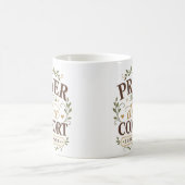 Mug Citation chrétienne de réconfort divin par la priè (Centre)