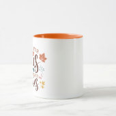 Mug Citation chrétienne de Thanksgiving (Centre)