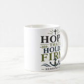Mug Citation Chrétienne Esthétique D'espérance Ferme (Devant droit)