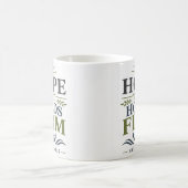 Mug Citation Chrétienne Esthétique D'espérance Ferme (Centre)