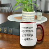 Mug Citation chrétienne Jésus Est Mon Écriture De Patr