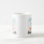 Mug Citation chrétienne : La prière m'aide à marcher a (Centre)