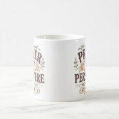 Mug Citation chrétienne : La prière m'aide à persévére (Centre)