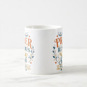 Mug Citation Chrétienne : La Prière Restaure les Âmes  (Centre)