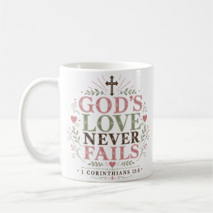 Mug Citation chrétienne spirituelle de l'amour de Dieu
