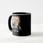 Mug Citation classique de Coworker d'aide émotionnelle (Devant gauche)