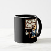 Mug Citation classique de Coworker d'aide émotionnelle (Devant droit)