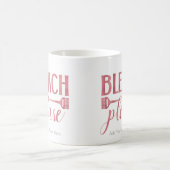 Mug Citation Coiffeur Coiffeuse Salon de coiffure « Bl (Centre)