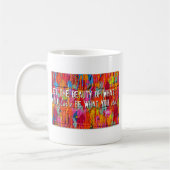 Mug Citation colorée de Rumi (Gauche)