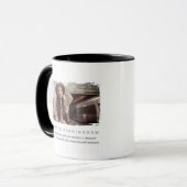 Mug Citation commémorative Photo personnalisée (Devant gauche)