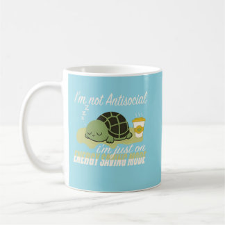 Mug Citation d’introduction amusante Je suis juste en