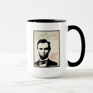 Mug Citation d'Abe Lincoln