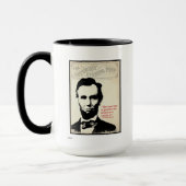 Mug Citation d'Abe Lincoln (Gauche)