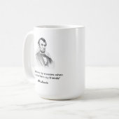 Mug Citation d'Abe Lincoln (Devant gauche)