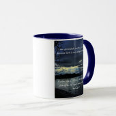 Mug Citation d'affirmation chrétienne et Bible corresp (Devant droit)