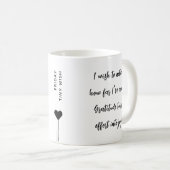Mug Citation d'affirmation de motivation du vendredi (Devant droit)
