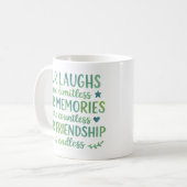 Mug Citation d'amitié à l'aquarelle (Devant gauche)