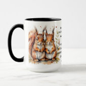 Mug Citation d'amitié pour les écureuils mignons Prove (Gauche)