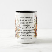 Mug Citation d'amitié pour les écureuils mignons Prove (Centre)