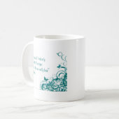 Mug Citation d'amour de Rumi (Devant gauche)