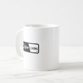 Mug citation d'amoureux du café: chargement de café (Devant gauche)