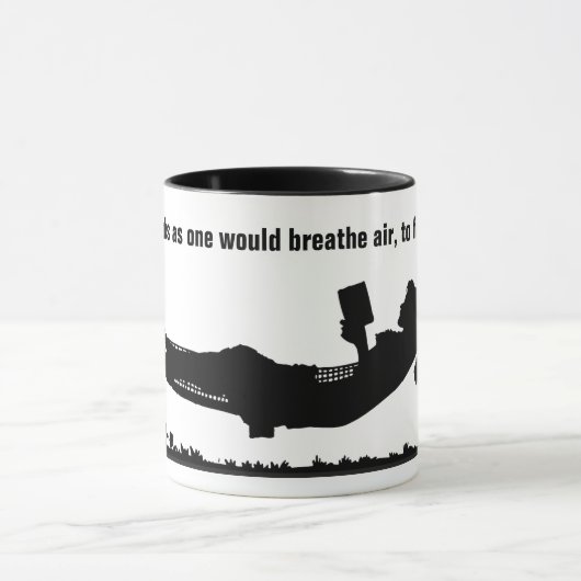 Mug Citation d'Annie Dillard (Centre)