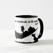 Mug Citation d'Annie Dillard (Devant droit)