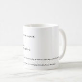 Mug Citation dans "Trouver l'équilibre" (Devant droit)