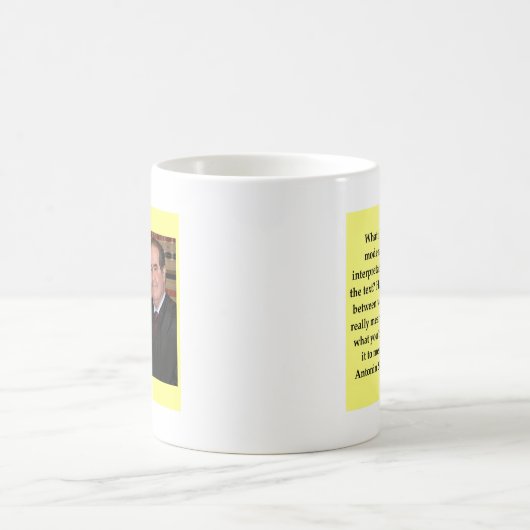 Mug Citation d'Antonin Scalia (Centre)