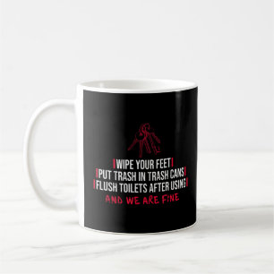 Mug Citation d'appréciation du gardien de l'école pour