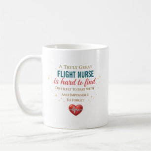 Mug Citation d'appréciation pour infirmière de vol per