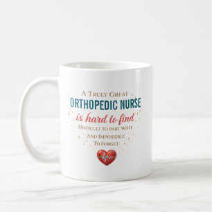 Mug Citation d'appréciation pour infirmière orthopédiq
