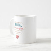 Mug Citation d'appréciation pour une infirmière chirur (Devant gauche)