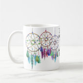 Mug Citation d'aquarelle de Dreamcatcher (Gauche)