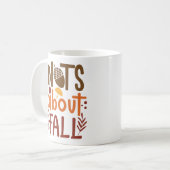 Mug Citation D'Automne À Propos De L'Automne (Devant gauche)