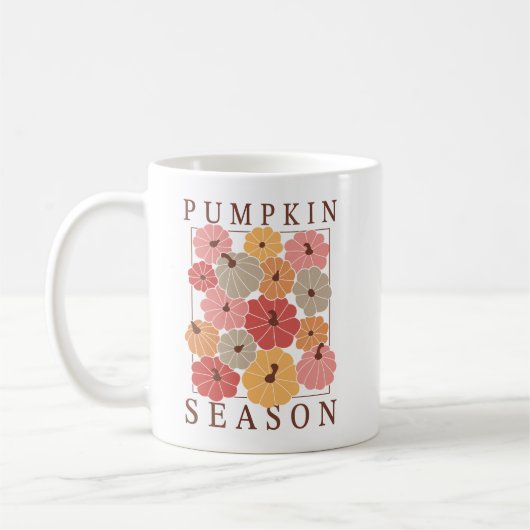 Mug Citation d'automne Boho (Gauche)