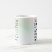 Mug Citation de bible de 16:3 de proverbes (Centre)