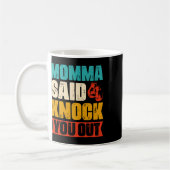 Mug Citation de boîte rétro amusante (Gauche)