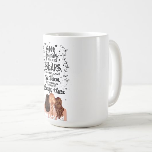 Mug Citation de bons amis  (Devant droit)