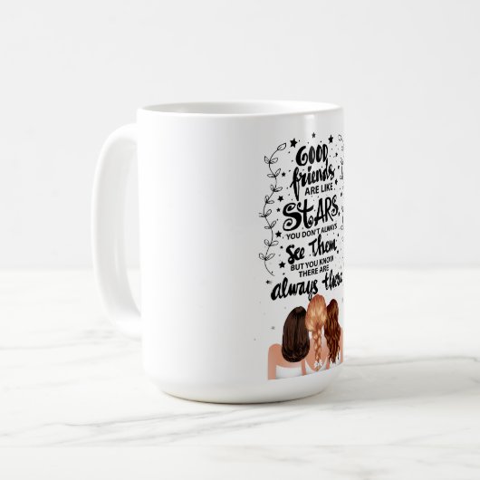 Mug Citation de bons amis  (Devant gauche)