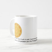 Mug CITATION de Bouddha - enseignez cette vérité (Devant gauche)