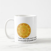 Mug CITATION de Bouddha - enseignez cette vérité (Gauche)