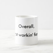 Mug Citation de bureau humoristique (Centre)