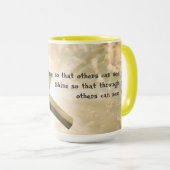 Mug Citation de C.S. Lewis sur Briller (Devant droit)