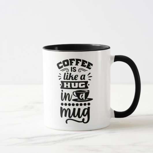 Mug Citation de café (Droite)