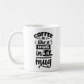 Mug Citation de café (Gauche)