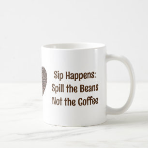 Mug Citation de café amusante